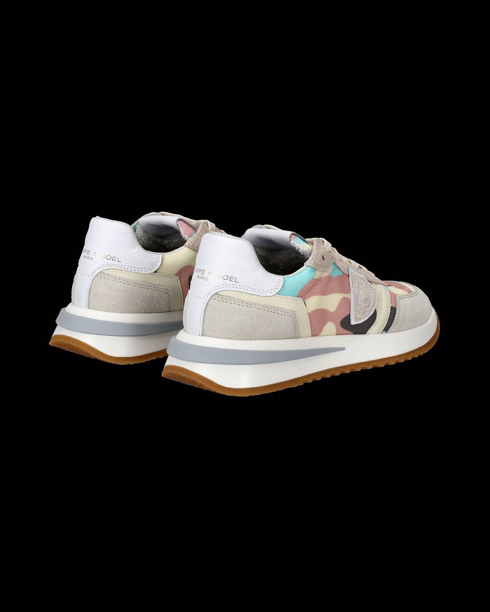 Philippe Model Sneakers Tropez 2.1 Bianche Donna in Tessuto Tecnico Spedizione Gratuita