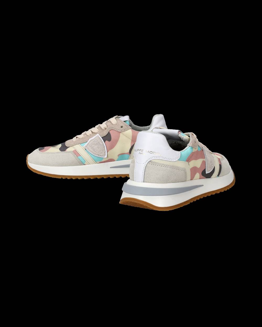 Philippe Model Sneakers Tropez 2.1 Bianche Donna in Tessuto Tecnico Spedizione Gratuita