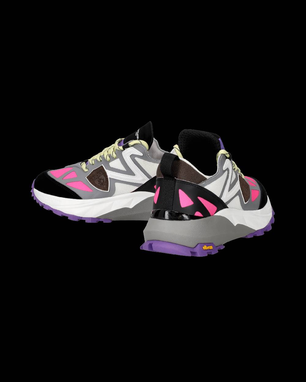 Philippe Model Sneakers Rocx da Donna Fucsia e Bianche in Tessuto Tecnico Duty-free
