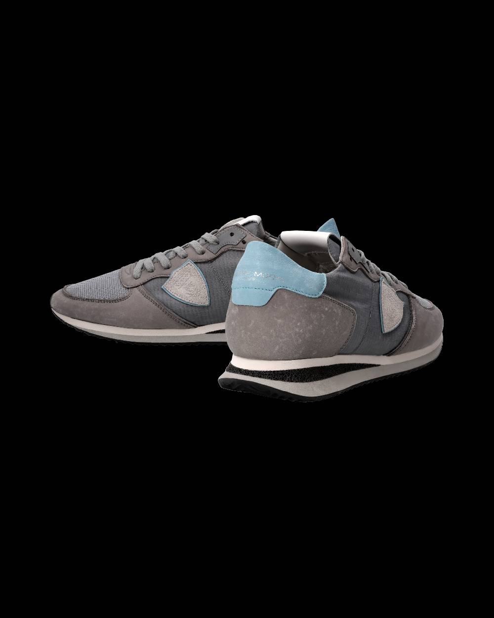 Philippe Model Sneaker Trpx Uomo, Grigio e Azzurro Affare Del Giorno