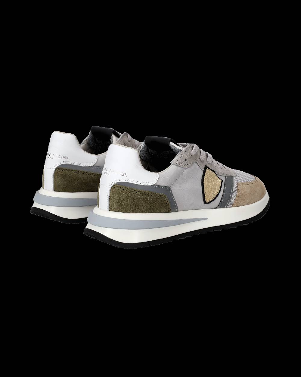 Philippe Model Sneakers Tropez 2.1 da Uomo Grigie in Tessuto Tecnico Convenienza