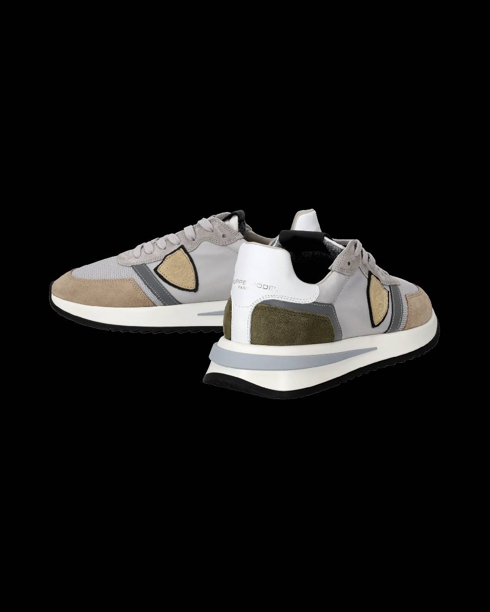 Philippe Model Sneakers Tropez 2.1 da Uomo Grigie in Tessuto Tecnico Convenienza
