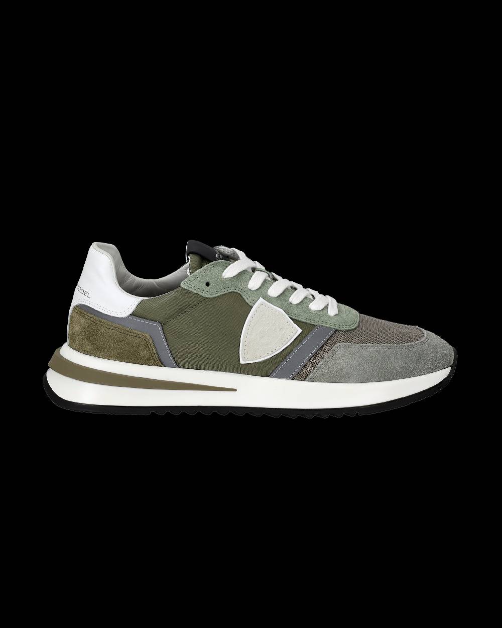 Philippe Model Sneakers Tropez 2.1 da Uomo Verdi in Tessuto Tecnico Novità