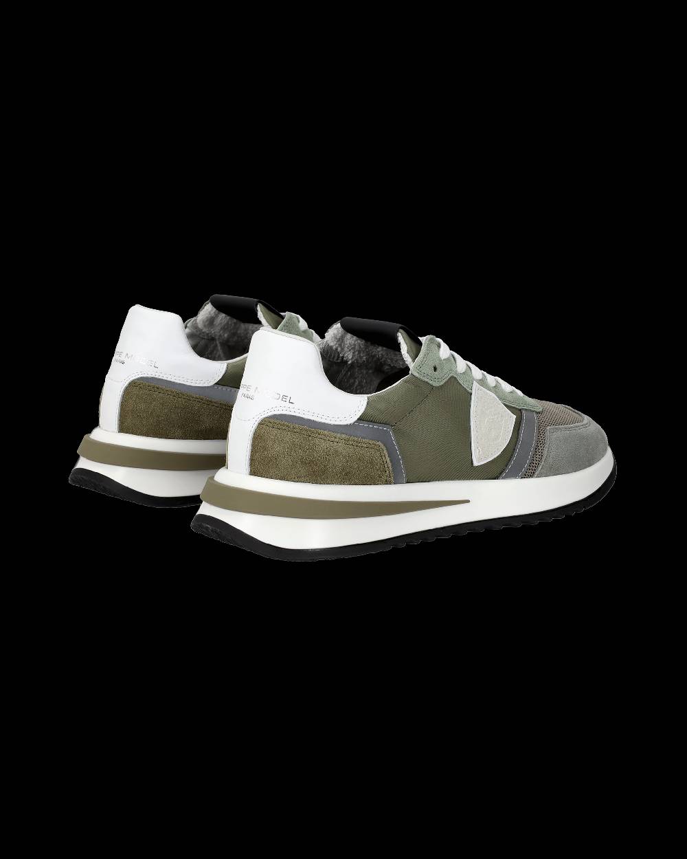 Philippe Model Sneakers Tropez 2.1 da Uomo Verdi in Tessuto Tecnico Novità