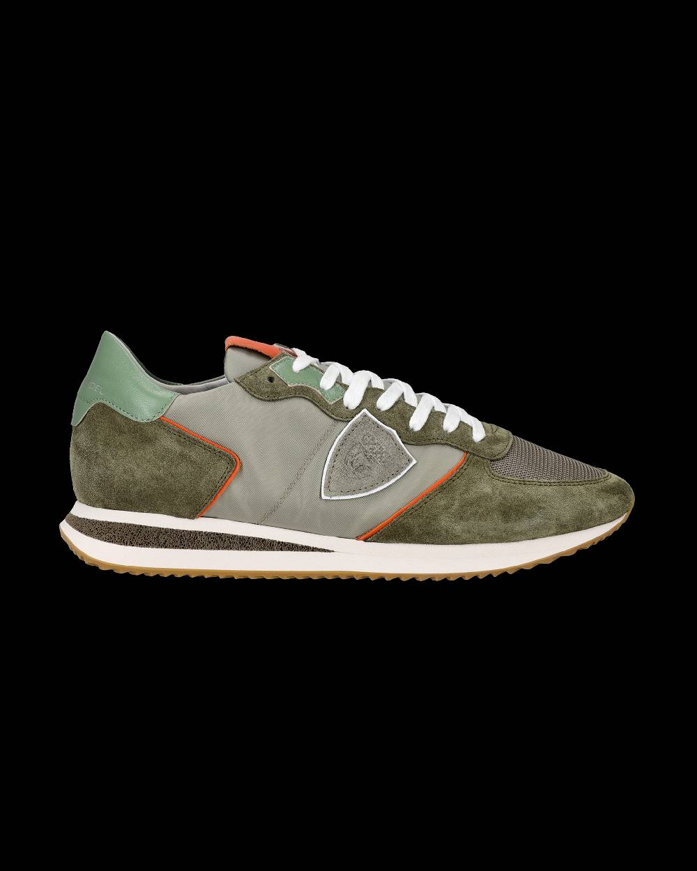 Philippe Model Sneaker bassa Trpx uomo - verde e arancio Presa