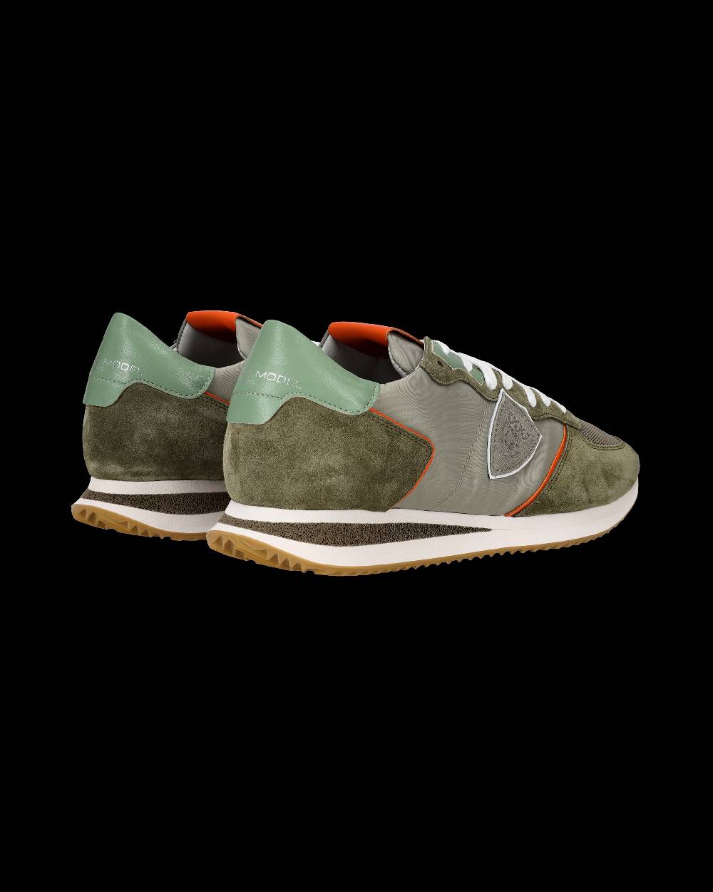 Philippe Model Sneaker bassa Trpx uomo - verde e arancio Presa
