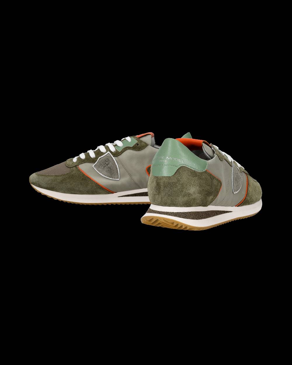 Philippe Model Sneaker bassa Trpx uomo - verde e arancio Presa