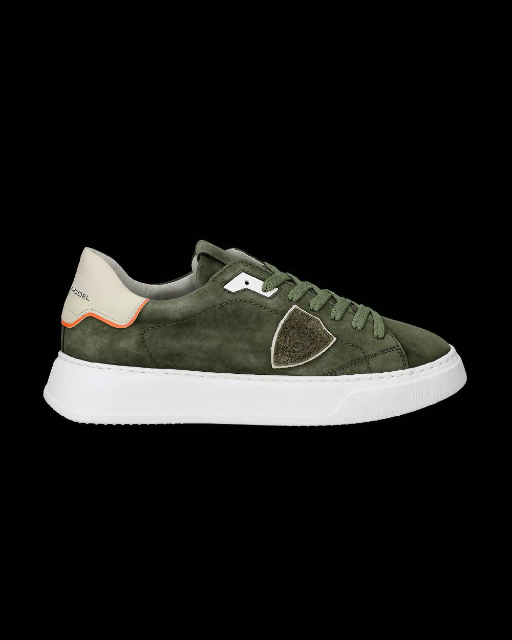 Philippe Model Sneaker basse Temple uomo - verde militare Online