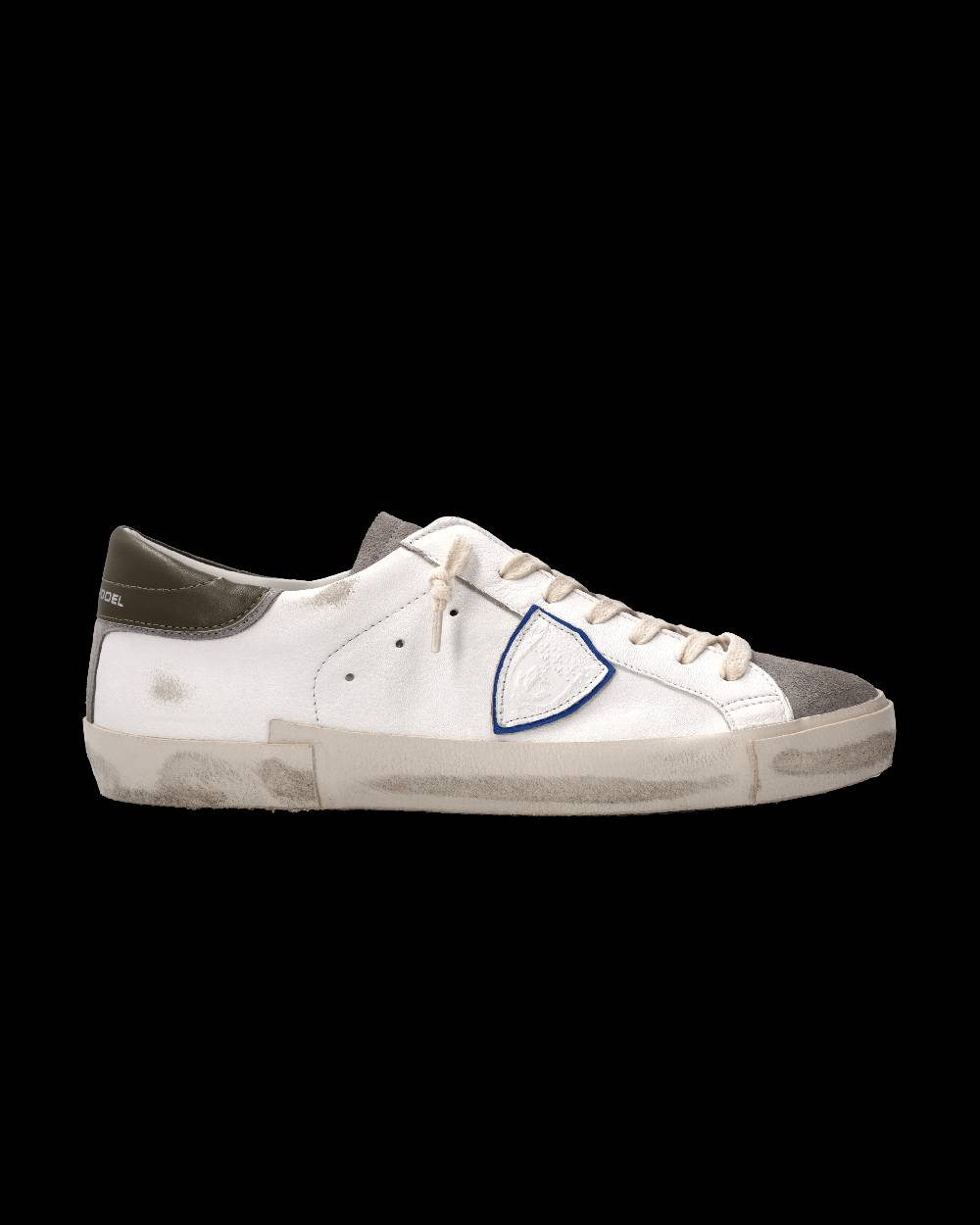 Philippe Model Sneaker Prsx Uomo, Bianco e Antracite Qualità