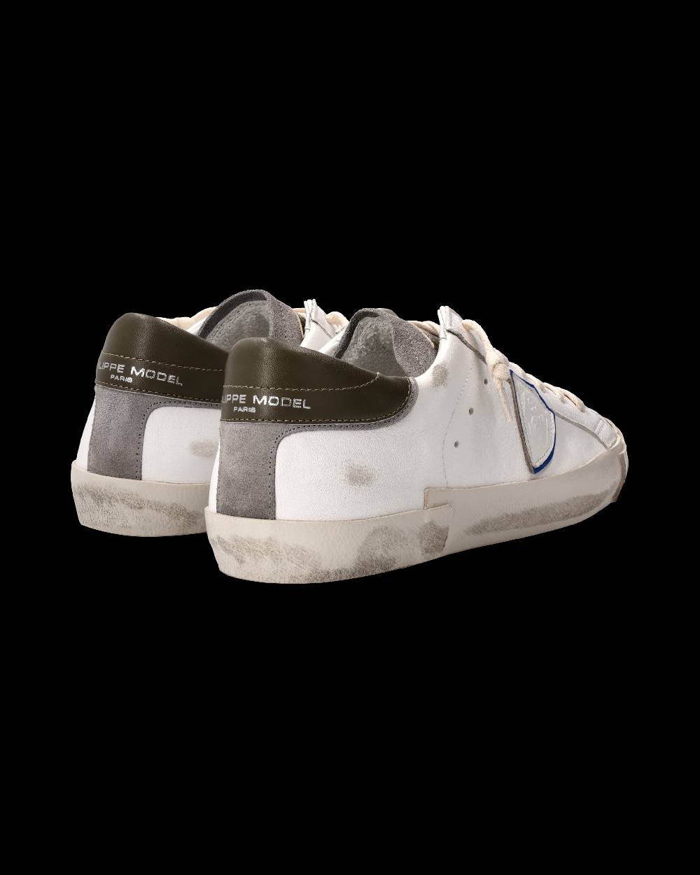 Philippe Model Sneaker Prsx Uomo, Bianco e Antracite Qualità