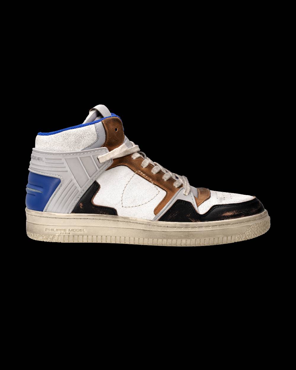 Philippe Model Sneaker La Grande Uomo, Bianco e Blu Spedizione Gratuita