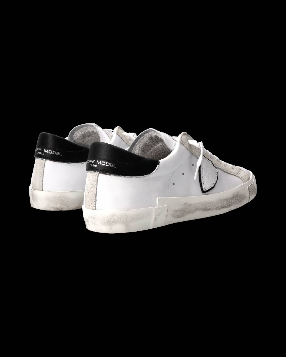 Philippe Model Sneakers Prsx Uomo, Bianco e Nero Pezzi Unici