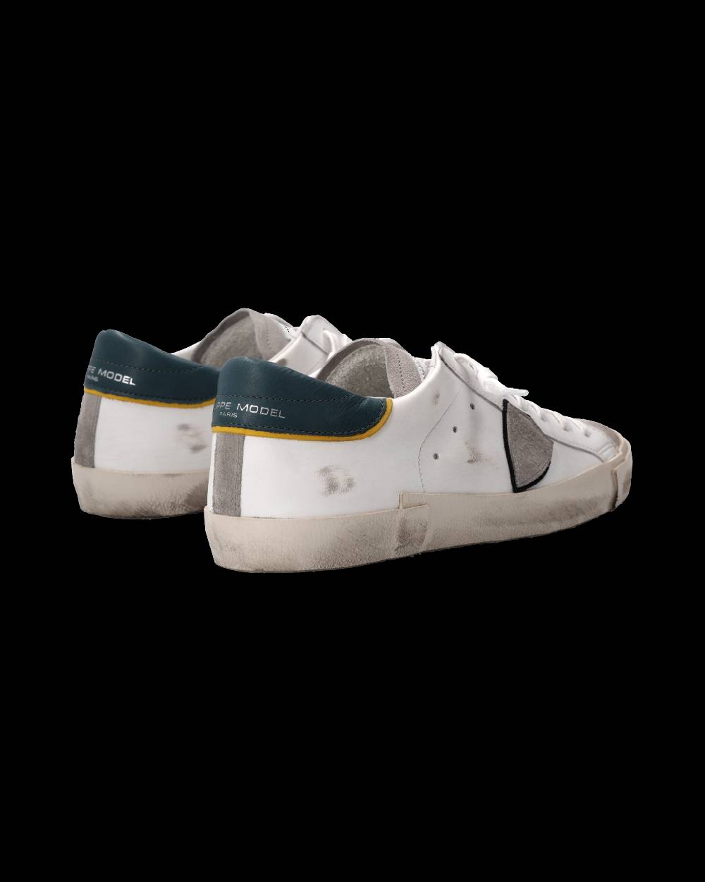 Philippe Model Sneaker Prsx Uomo, Bianco e Verde Soddisfazione Garantita