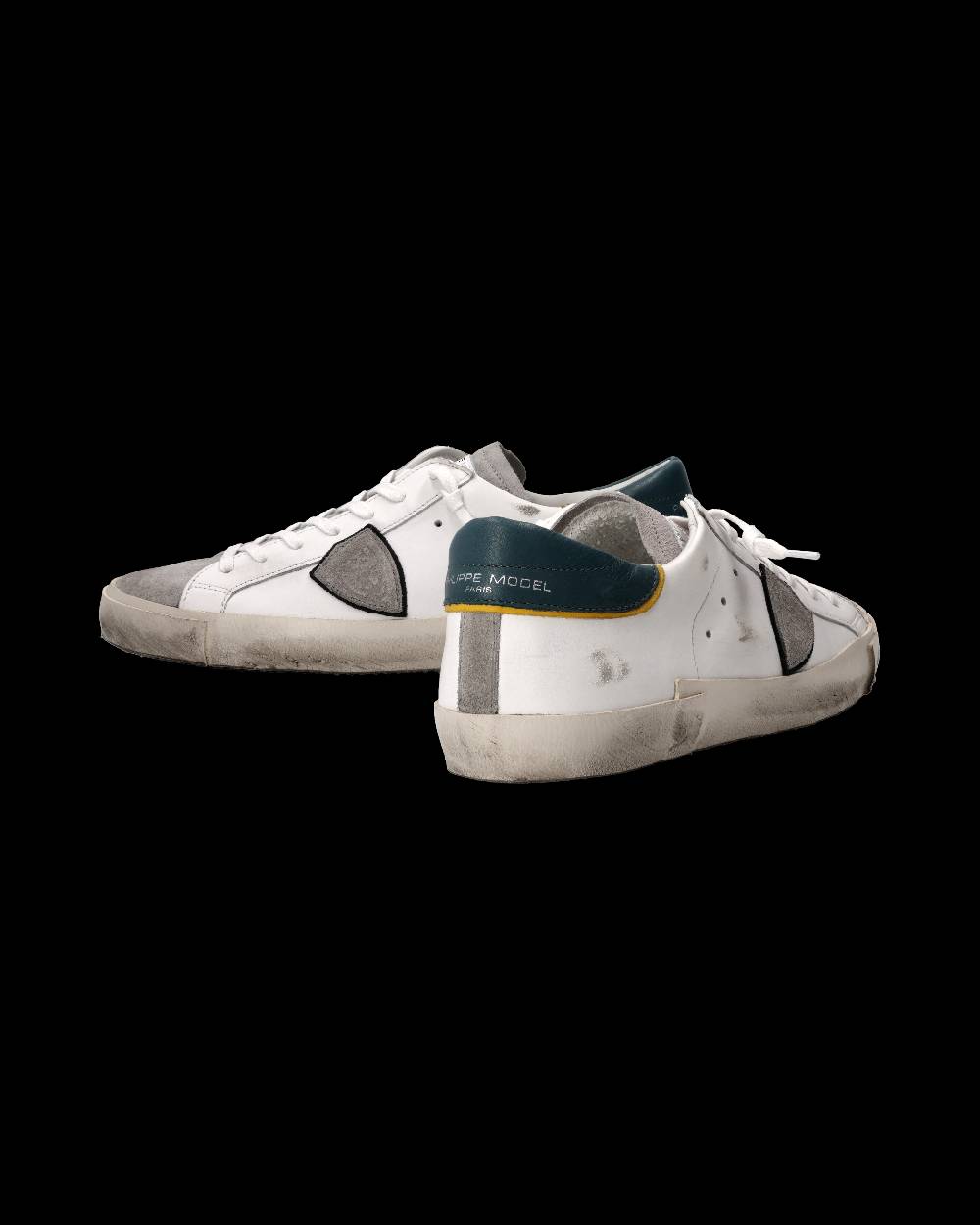 Philippe Model Sneaker Prsx Uomo, Bianco e Verde Soddisfazione Garantita