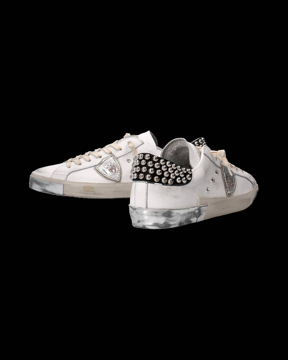 Philippe Model Sneaker Prsx Uomo, Bianco e Nero Consegna Veloce