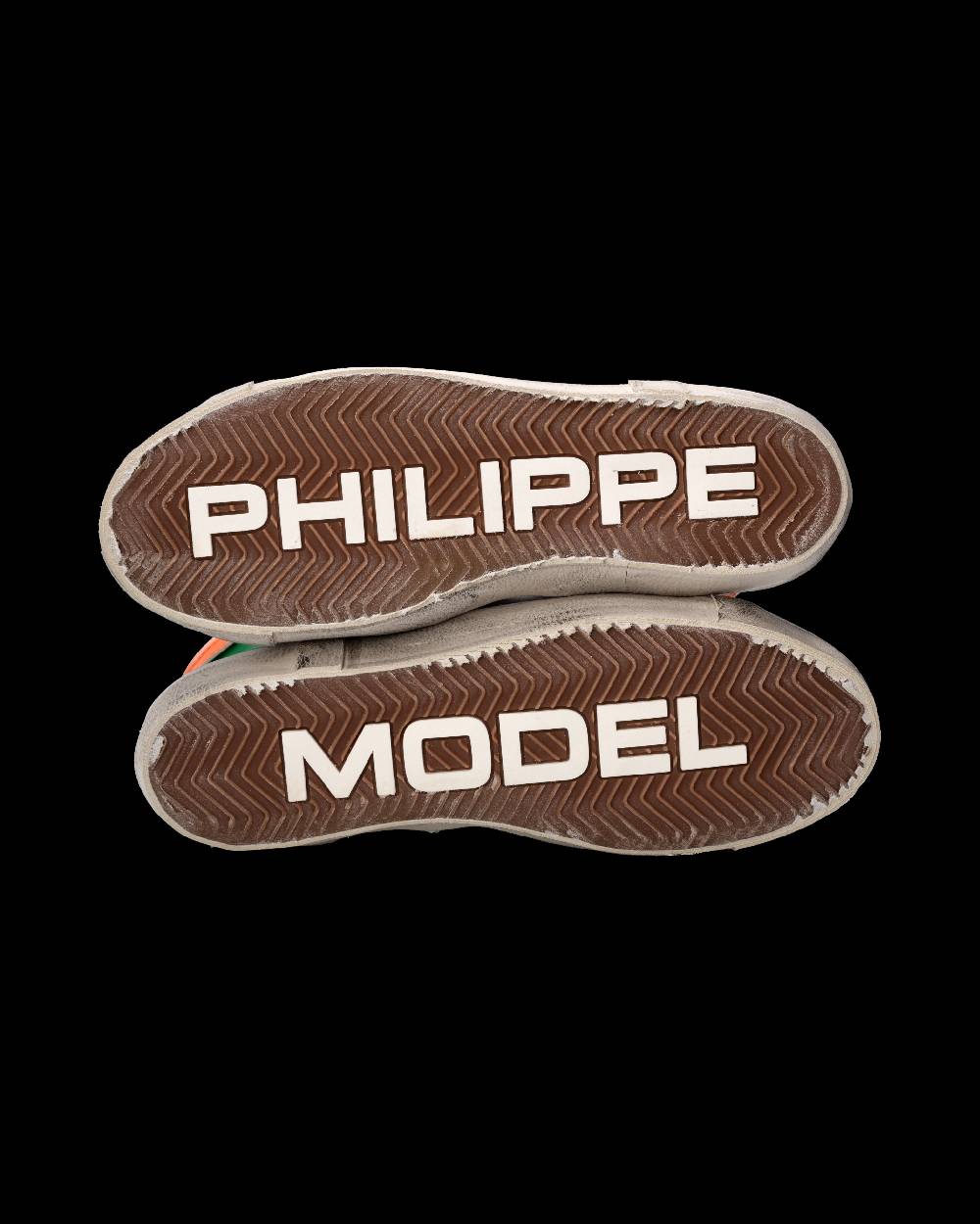 Philippe Model Sneaker Prsx Uomo, Bianco e Verde Fino Al -60%