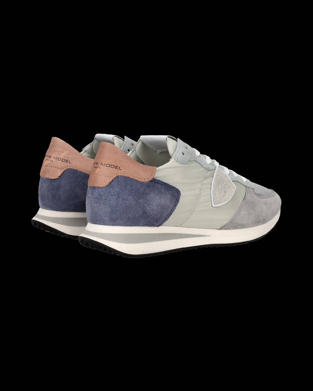 Philippe Model Sneakers Trpx Running Uomo, Azzurro Grigio Economico