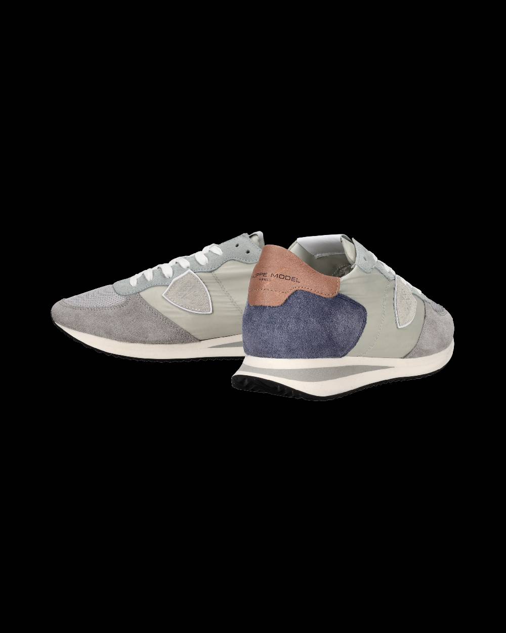 Philippe Model Sneakers Trpx Running Uomo, Azzurro Grigio Economico