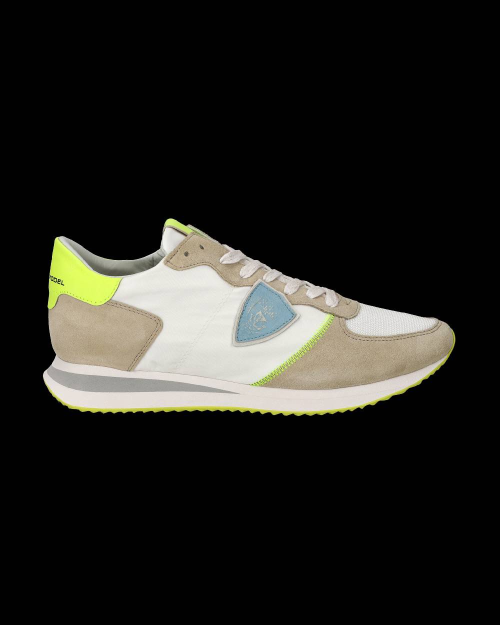 Philippe Model Sneakers Trpx da Uomo Bianche in Tessuto Tecnico Outlet