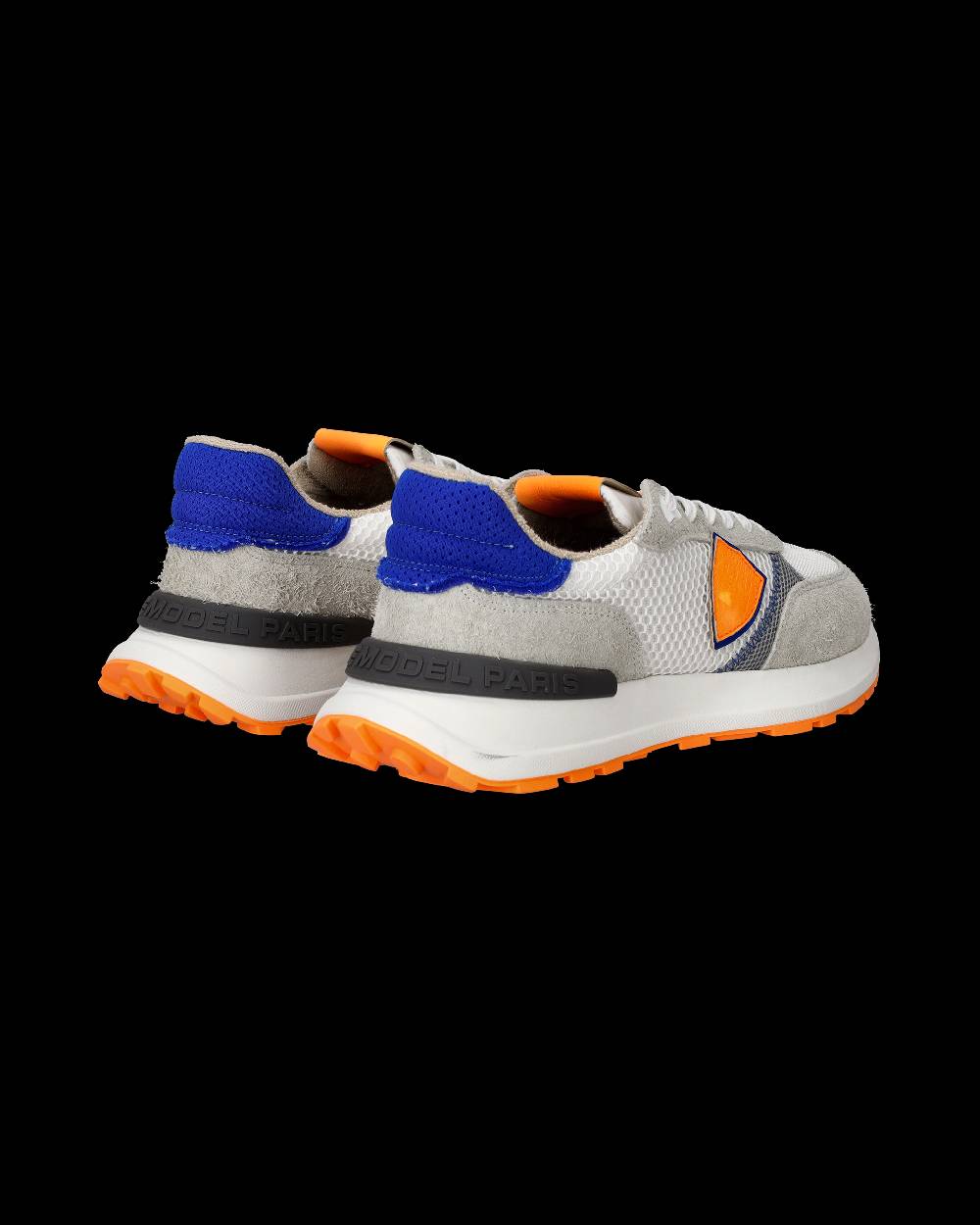 Philippe Model Sneaker running basse Antibes uomo - bianco e arancio Vendita Economica