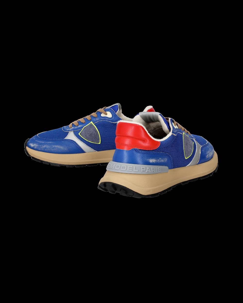 Philippe Model Sneakers Antibes da Uomo Bluette in Tessuto Tecnico I Più Venduti