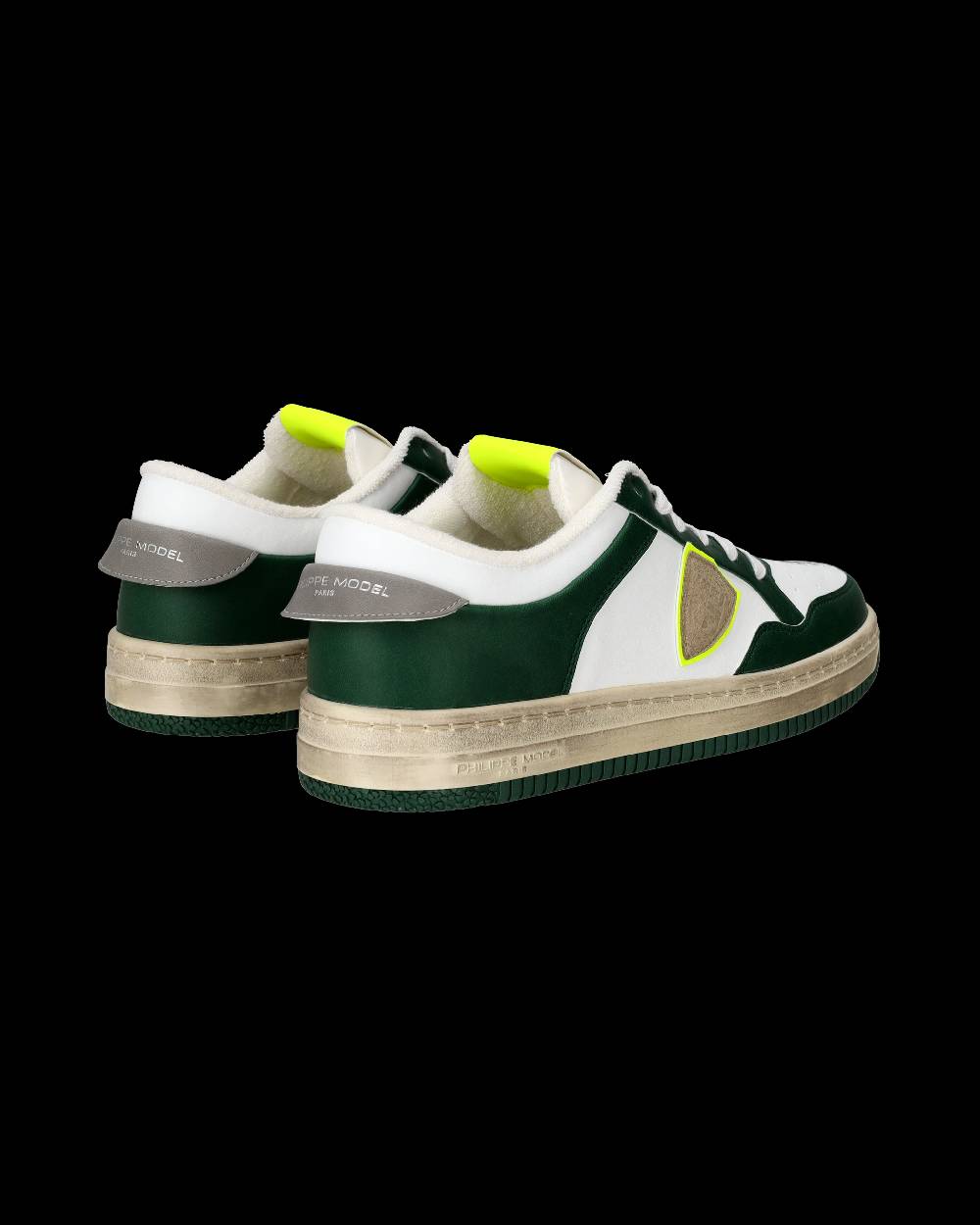 Philippe Model Sneaker basse Lyon uomo - verde e giallo Vendite Flash