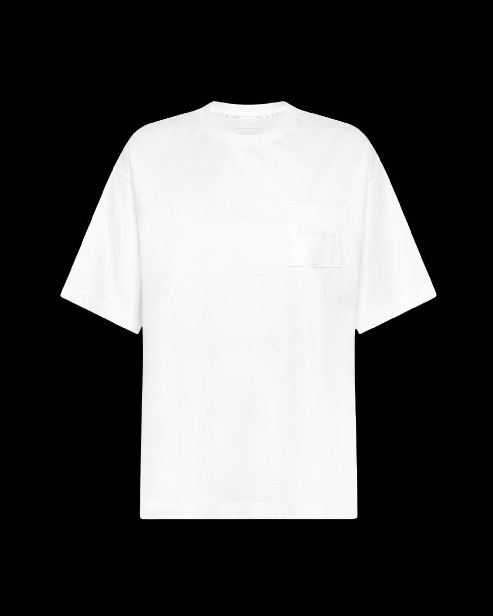 Philippe Model T-Shirt Maurice da Uomo Bianca in Jersey Offerte stagionali