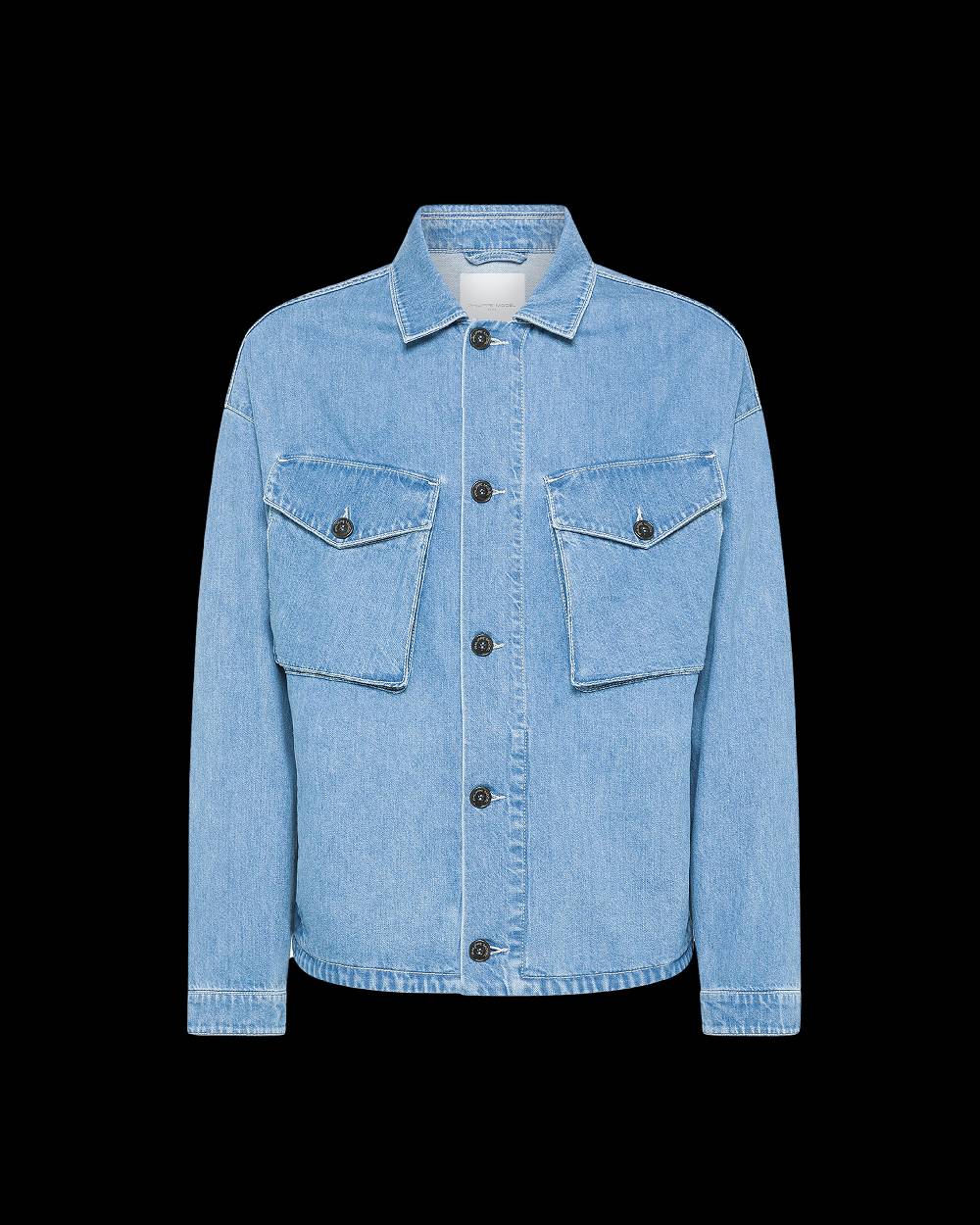 Philippe Model Overshirt In Denim Gerard da Uomo Azzurra in Denim Soddisfazione Garantita