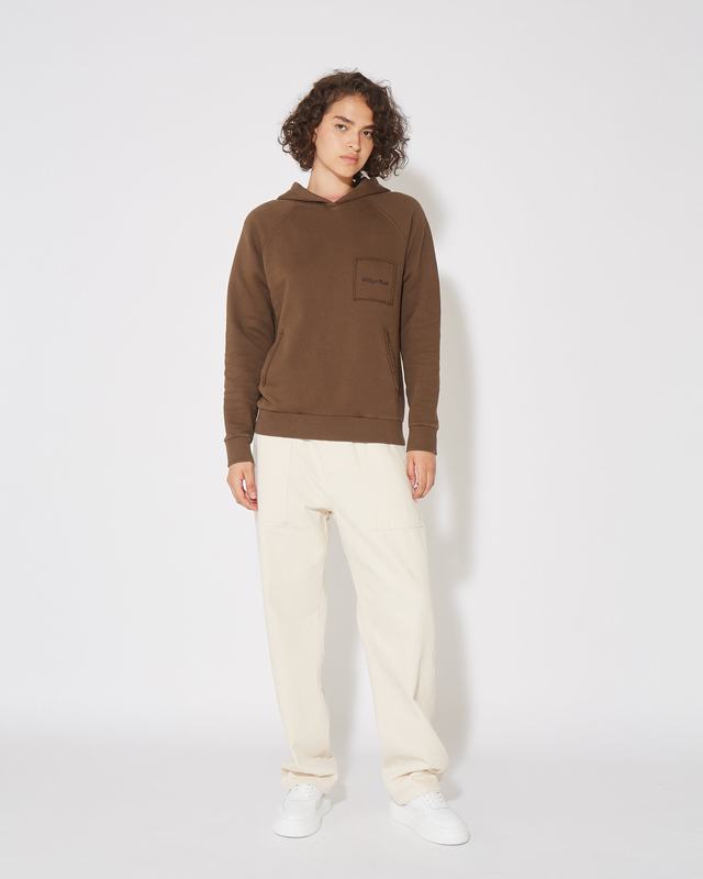 Philippe Model Felpa con cappuccio JADE da Donna Marrone in Jersey Shopping Online