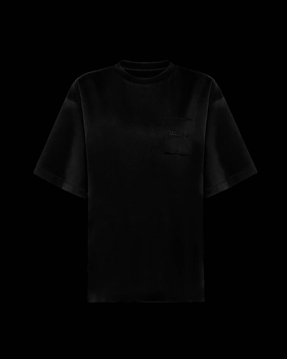 Philippe Model T-Shirt Monique da Donna Nera in Jersey Economico
