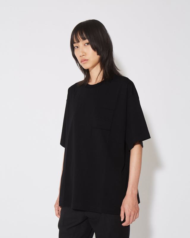 Philippe Model T-Shirt Monique da Donna Nera in Jersey Economico