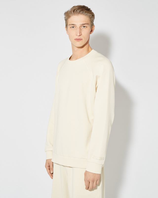 Philippe Model Felpa girocollo Bernard da Uomo Beige ecru in Jersey Outlet