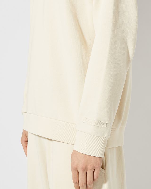 Philippe Model Felpa girocollo Bernard da Uomo Beige ecru in Jersey Outlet