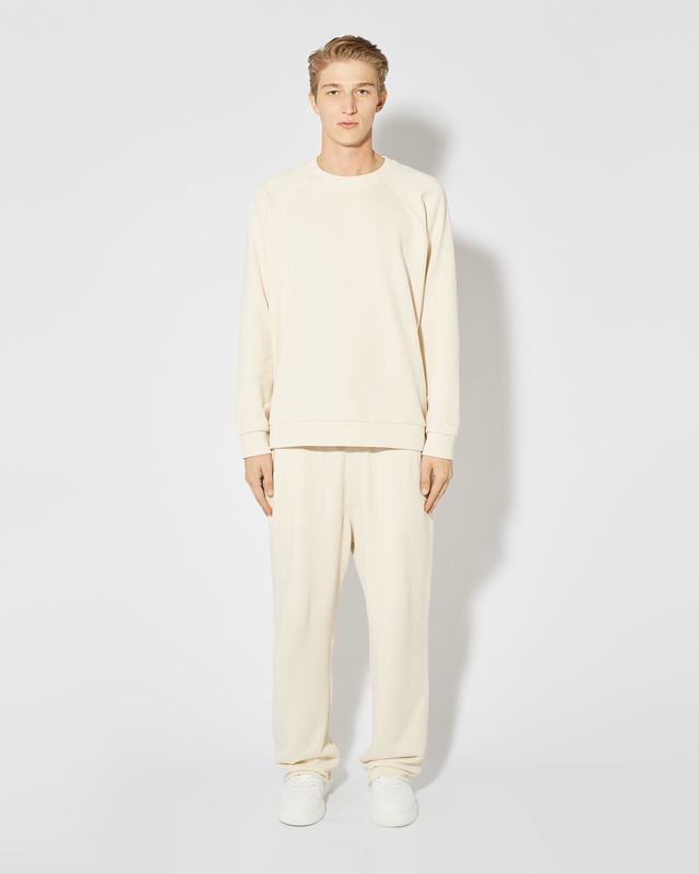 Philippe Model Felpa girocollo Bernard da Uomo Beige ecru in Jersey Outlet