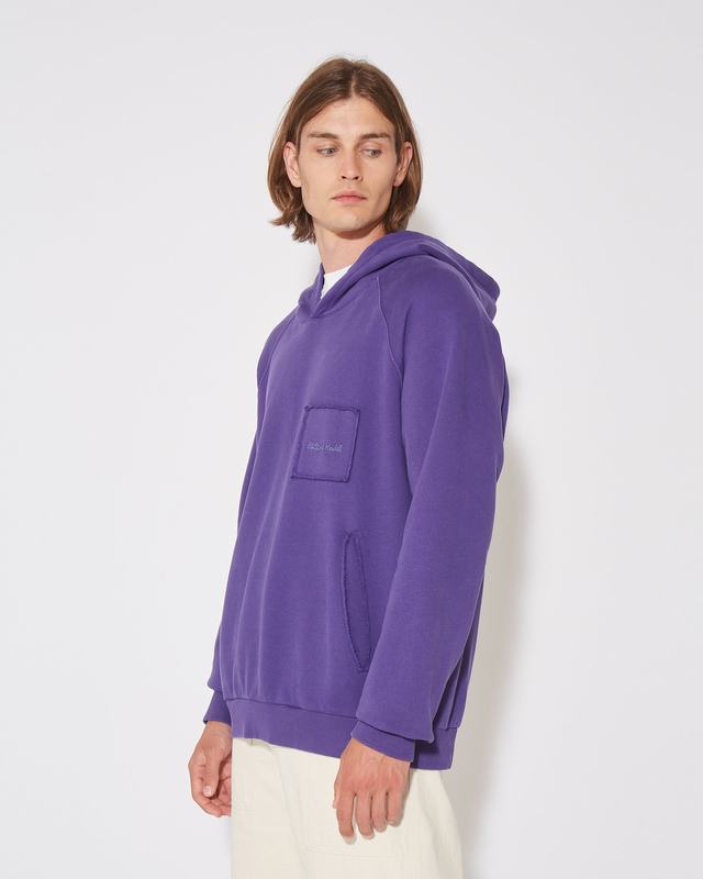 Philippe Model Felpa con cappuccio JEAN da Uomo Viola in Jersey Saldi