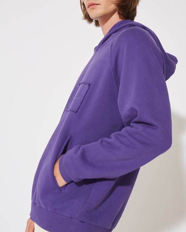 Philippe Model Felpa con cappuccio JEAN da Uomo Viola in Jersey Saldi