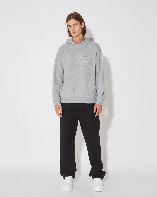 Philippe Model Felpa con cappuccio JEAN da Uomo Grigia in Jersey Offerte