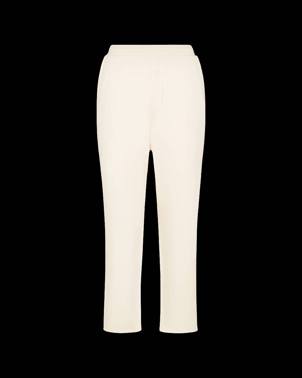Philippe Model Pantaloni Christophe da Uomo Beige ecru in Jersey Saldi Di Fabbrica