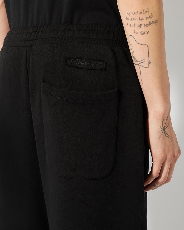 Philippe Model Pantaloni Christophe da Uomo Neri in Jersey I Più Venduti