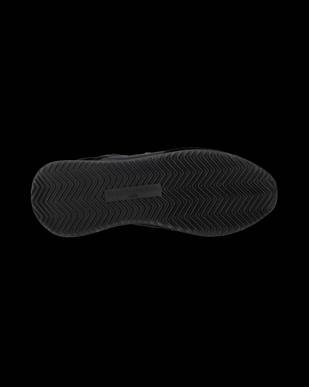 Philippe Model Snaker bassa Trpx donna - nero e argento Presa