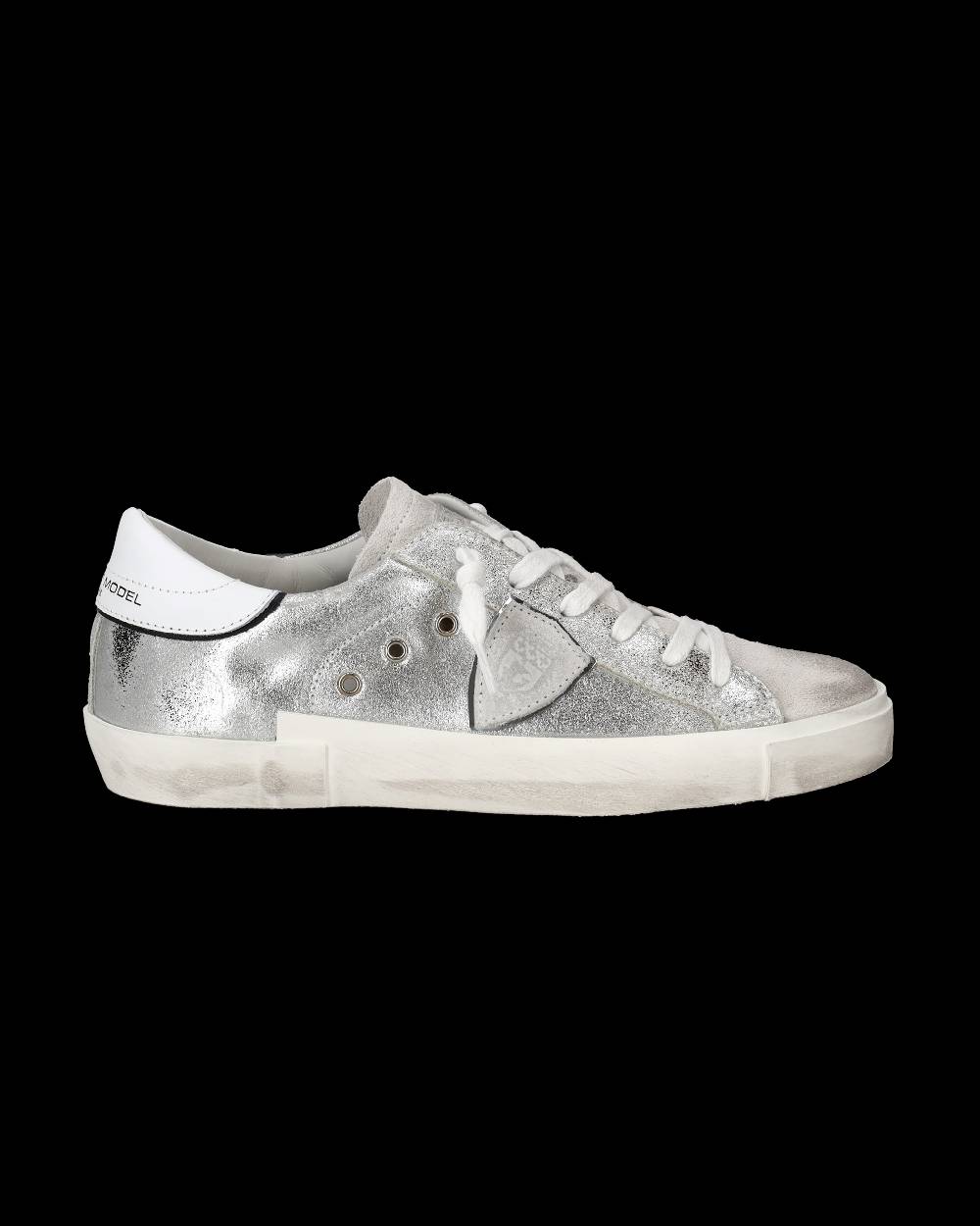 Philippe Model Sneaker basse Prsx donna - argento In Vendita