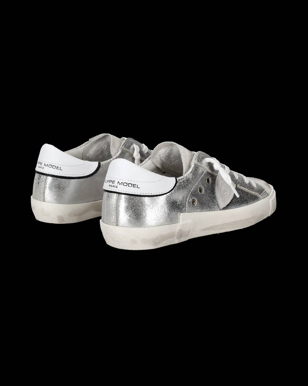 Philippe Model Sneaker basse Prsx donna - argento In Vendita