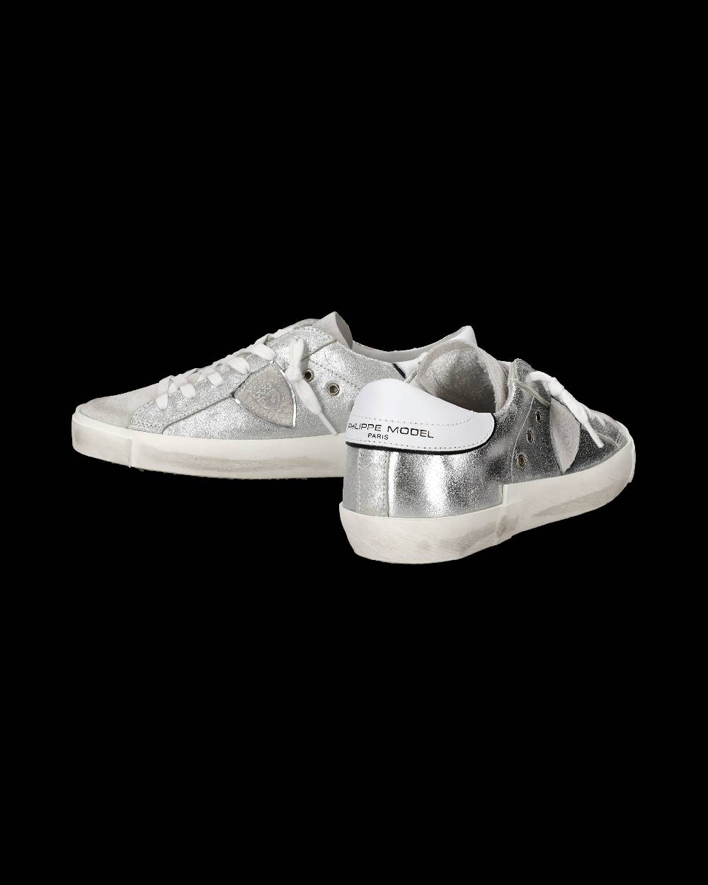 Philippe Model Sneaker basse Prsx donna - argento In Vendita