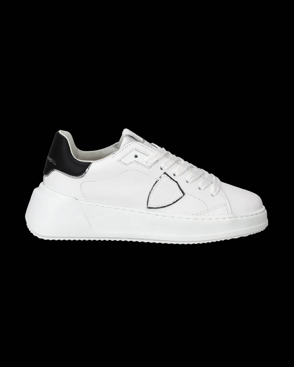 Philippe Model Sneaker basse Tres Temple donna - bianco e nero Saldi