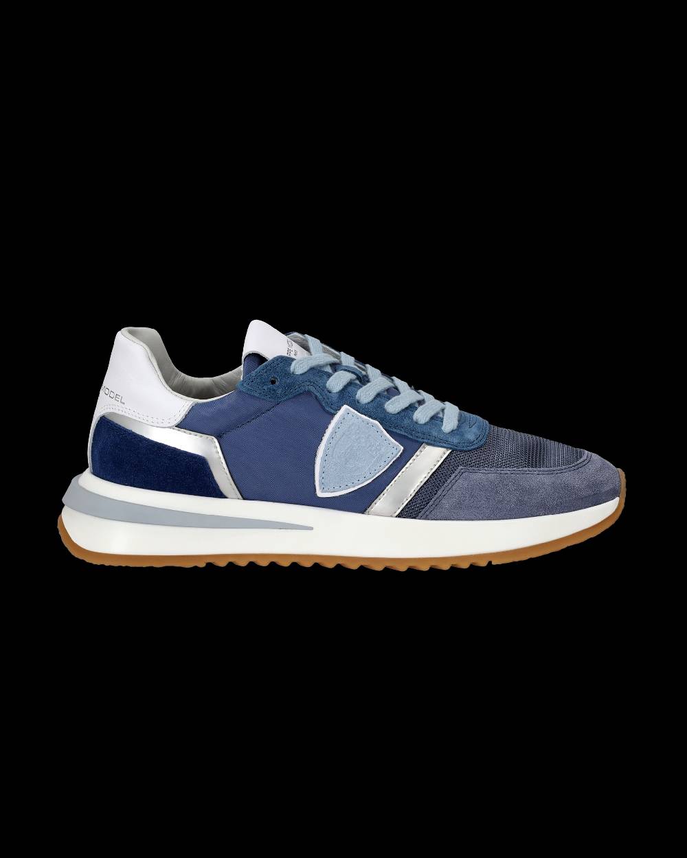 Philippe Model Sneakers Tropez 2.1 da Donna Blu in Tessuto Tecnico Offerte
