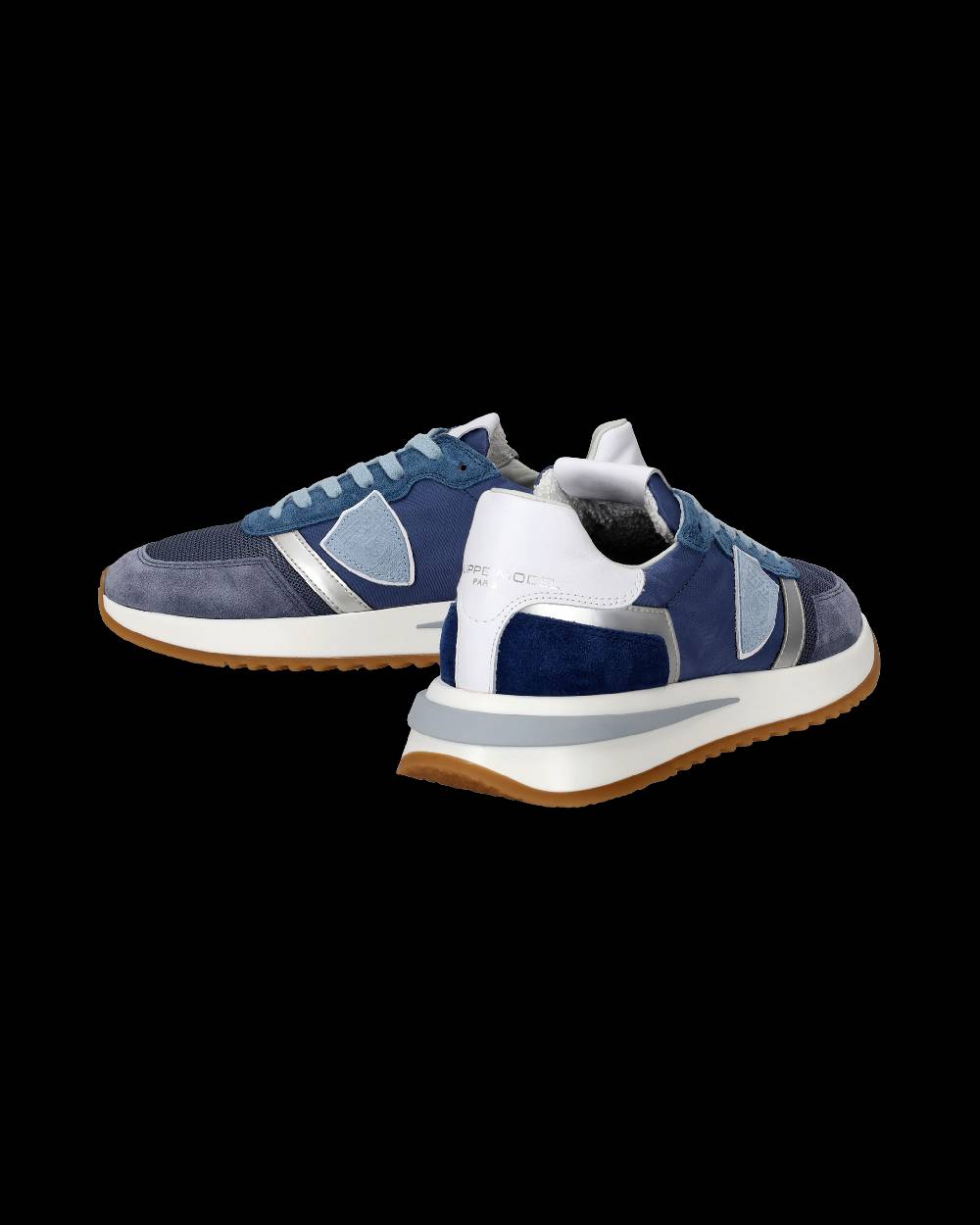 Philippe Model Sneakers Tropez 2.1 da Donna Blu in Tessuto Tecnico Offerte