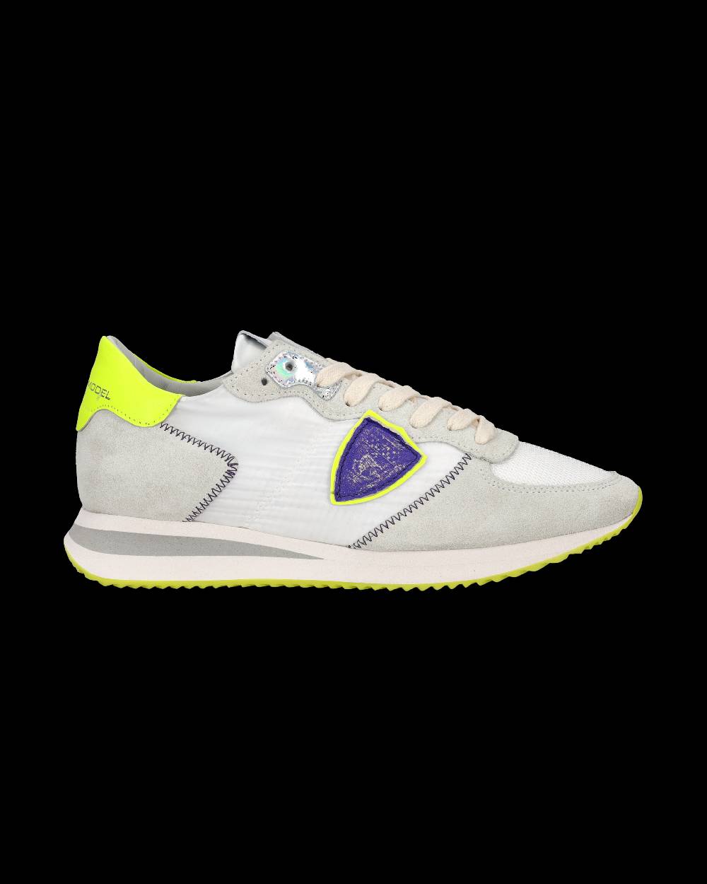 Philippe Model Sneaker running Trpx da donna - Bianco e giallo Vendita Calda
