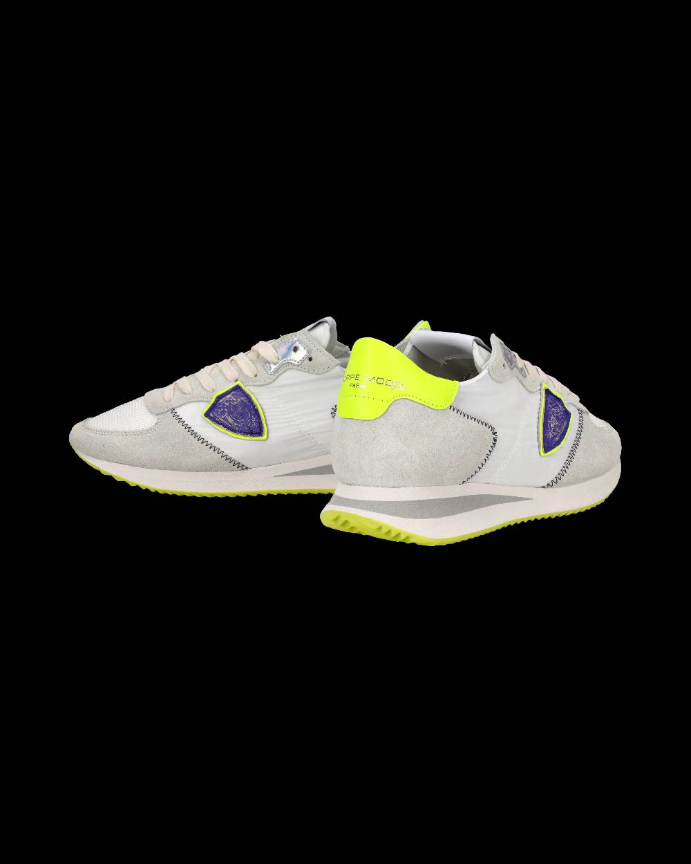 Philippe Model Sneaker running Trpx da donna - Bianco e giallo Vendita Calda