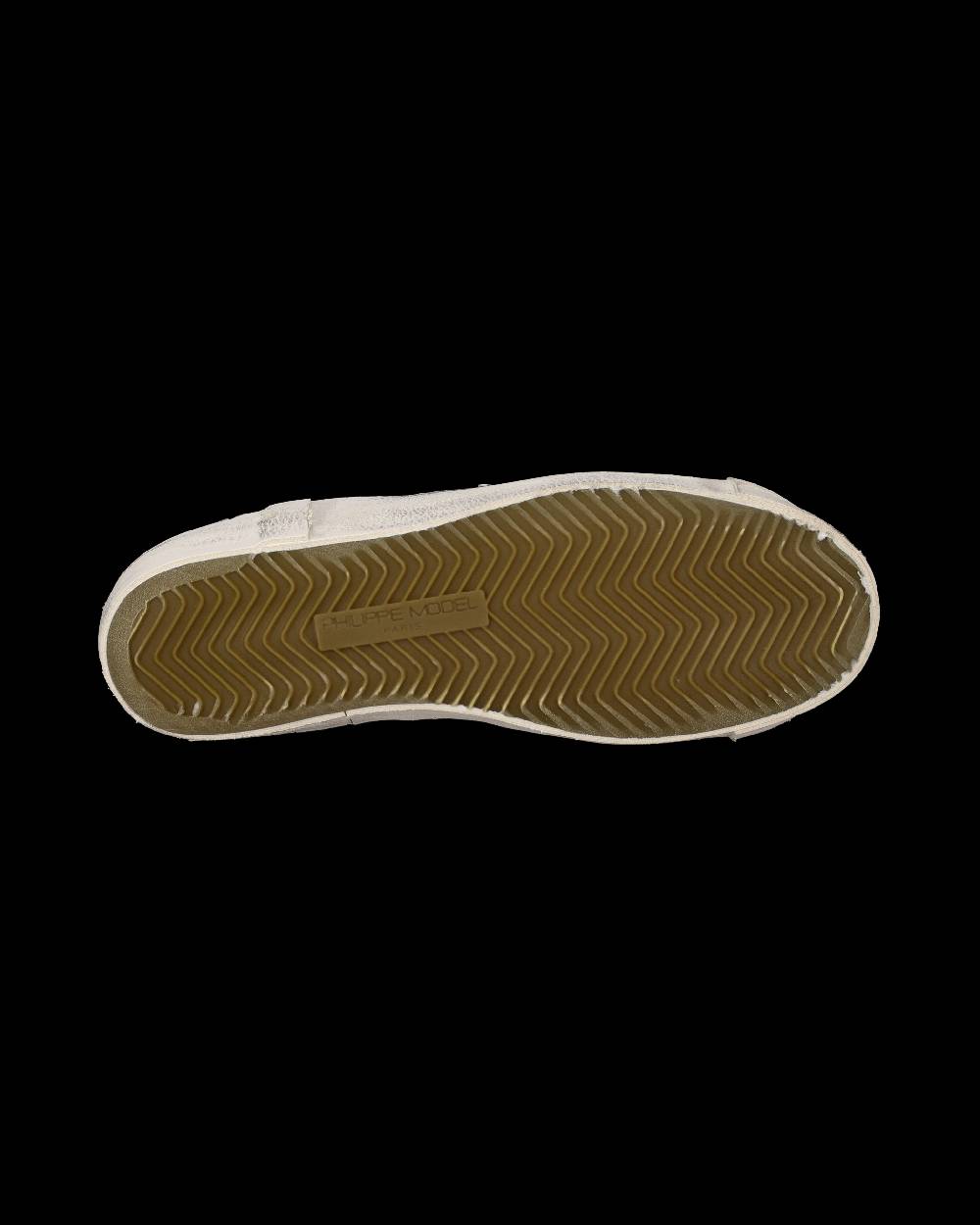 Philippe Model Sneakers Prsx da Donna Bianche e Grigie in Pelle Vendita Economica