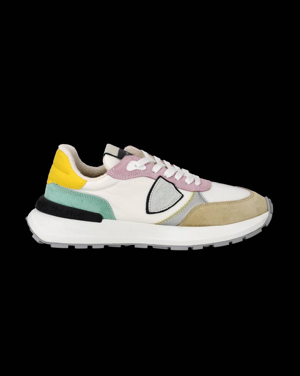 Philippe Model Sneakers Antibes da Donna Bianche e Rosa in Tessuto Tecnico I Più Venduti